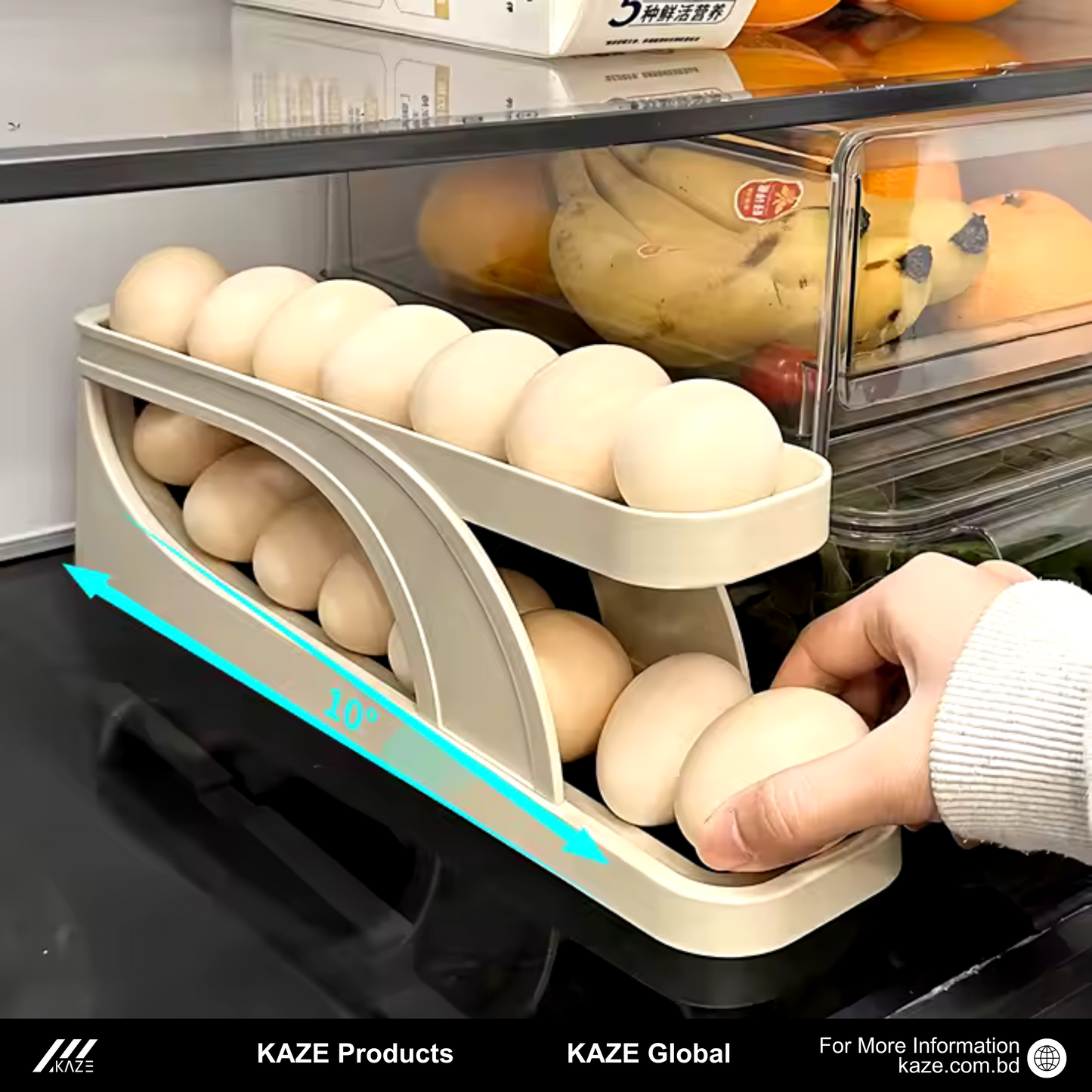 Egg Storage Roller Box